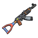 AK-47 в автотурель Rust
