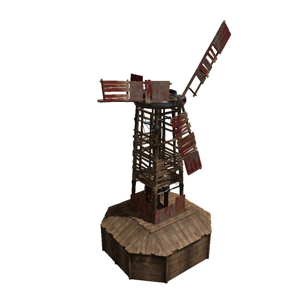 Ветряк (Wind Turbine) в Rust