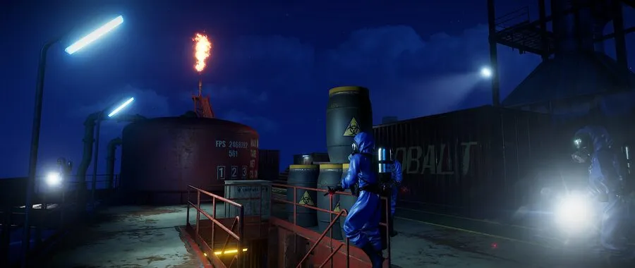 Платформа нефтяной вышки Rust — площадка взлома Hackable Locked Crate