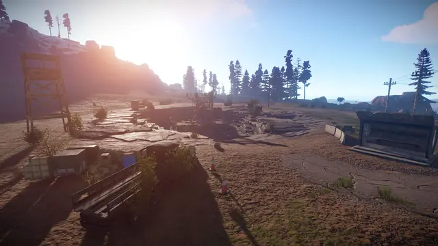 HQM карьер (HQM Quarry) в Rust — монумент добычи руды высококачественного металла