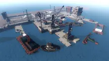 Порт на карте Rust
