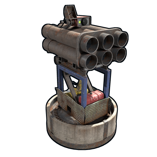 SAM-турель (SAM Site) в Rust