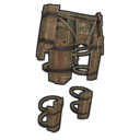 Wooden Leg Armor — деревянные штаны B-тира в Rust