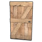Деревянная дверь в Rust