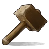 Киянка (Hammer) в Rust — инструмент апгрейда построек