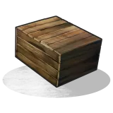 Скин на ящик Rust Деревянный ящик со скином в Rust
