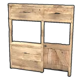 Деревянная витрина Shop Front в Rust