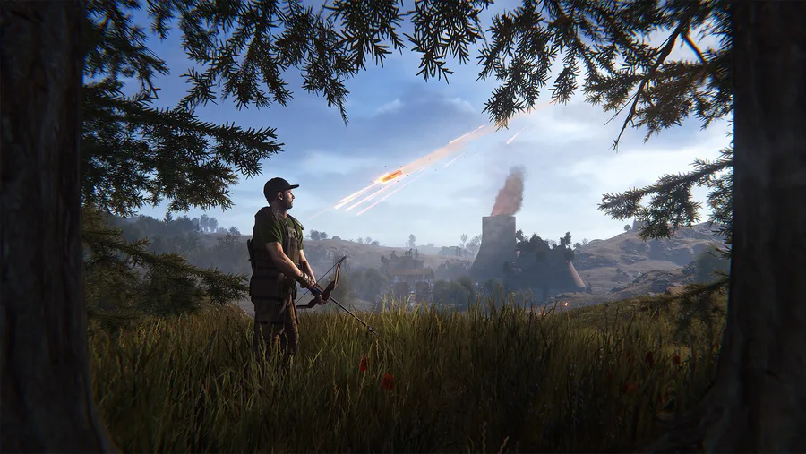 Launch Site в Rust — компьютер управления спутником для вызова события падения спутника